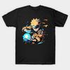 Asian Size Cotton Unisex Tshirt Print T-shirt Naruto T-shirt No-Cut Print Regular Fit