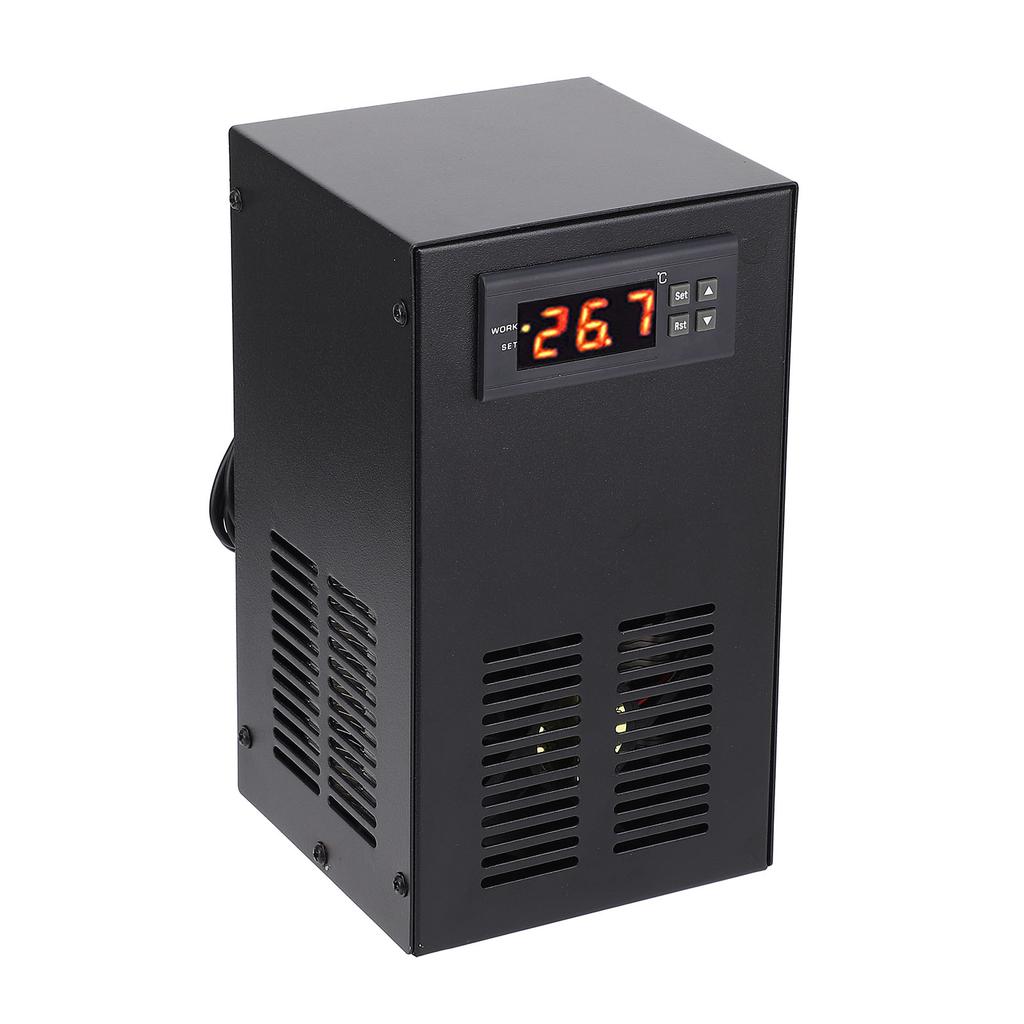 20L Aquarium Chiller Wifi Digital Display Low Noise APP Control Fish Tank Cooling System for Aquaculture 0.35A US Plug
