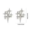 Star Earphone Clips Full Zircons Studded Crystal Designs Accessories Easy Installation for Decorations