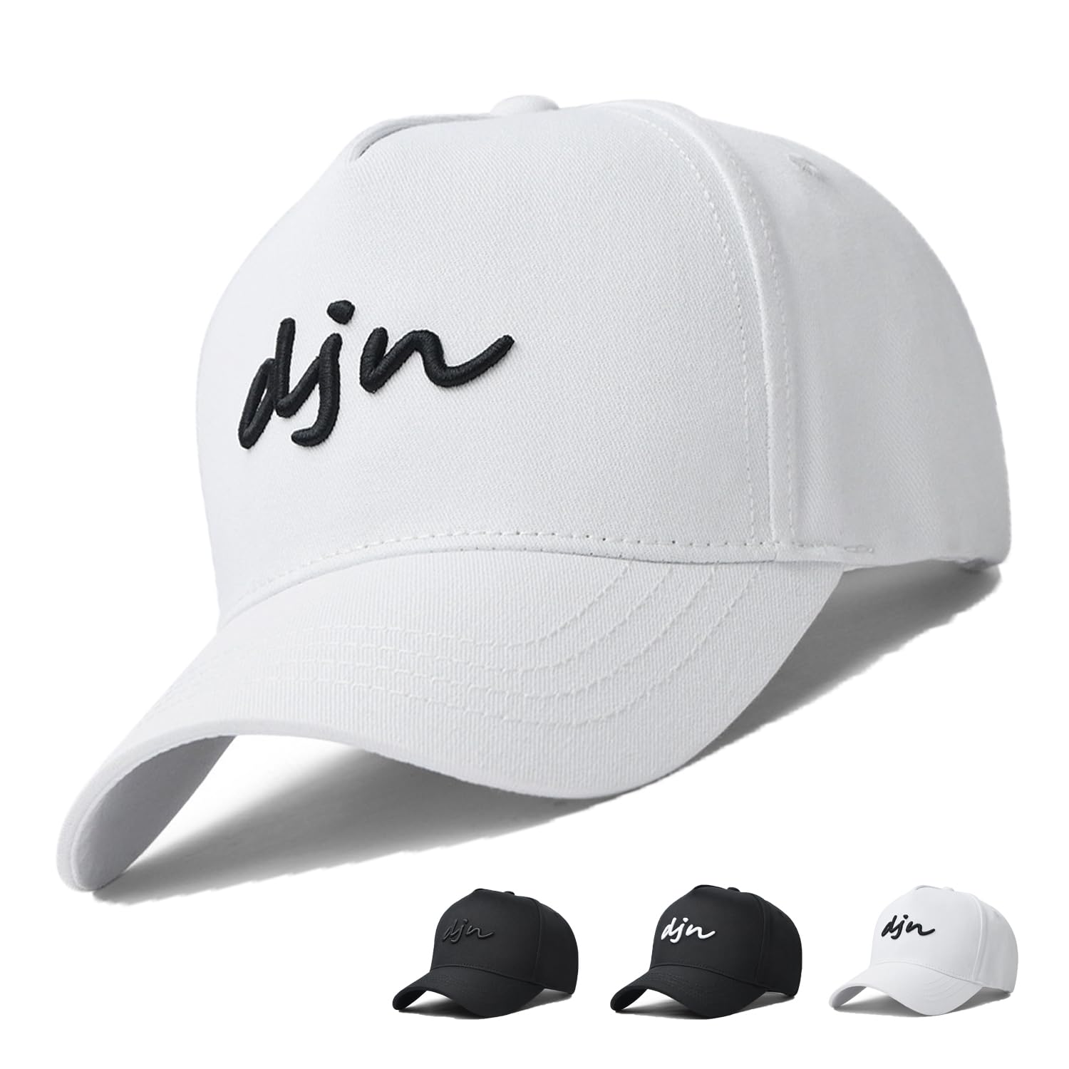 

RF Cap, Large Size, Men s, Deep Brim, 60-65cm, New Style, Slimming Effect, Unisex, Stylish, Cool, Long Brim, Popular белый