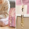 3Pcs Cute Keychain for Women, Flower Enamel Charm Keyring for Handbag Backpack Purse(White,Pink,Black