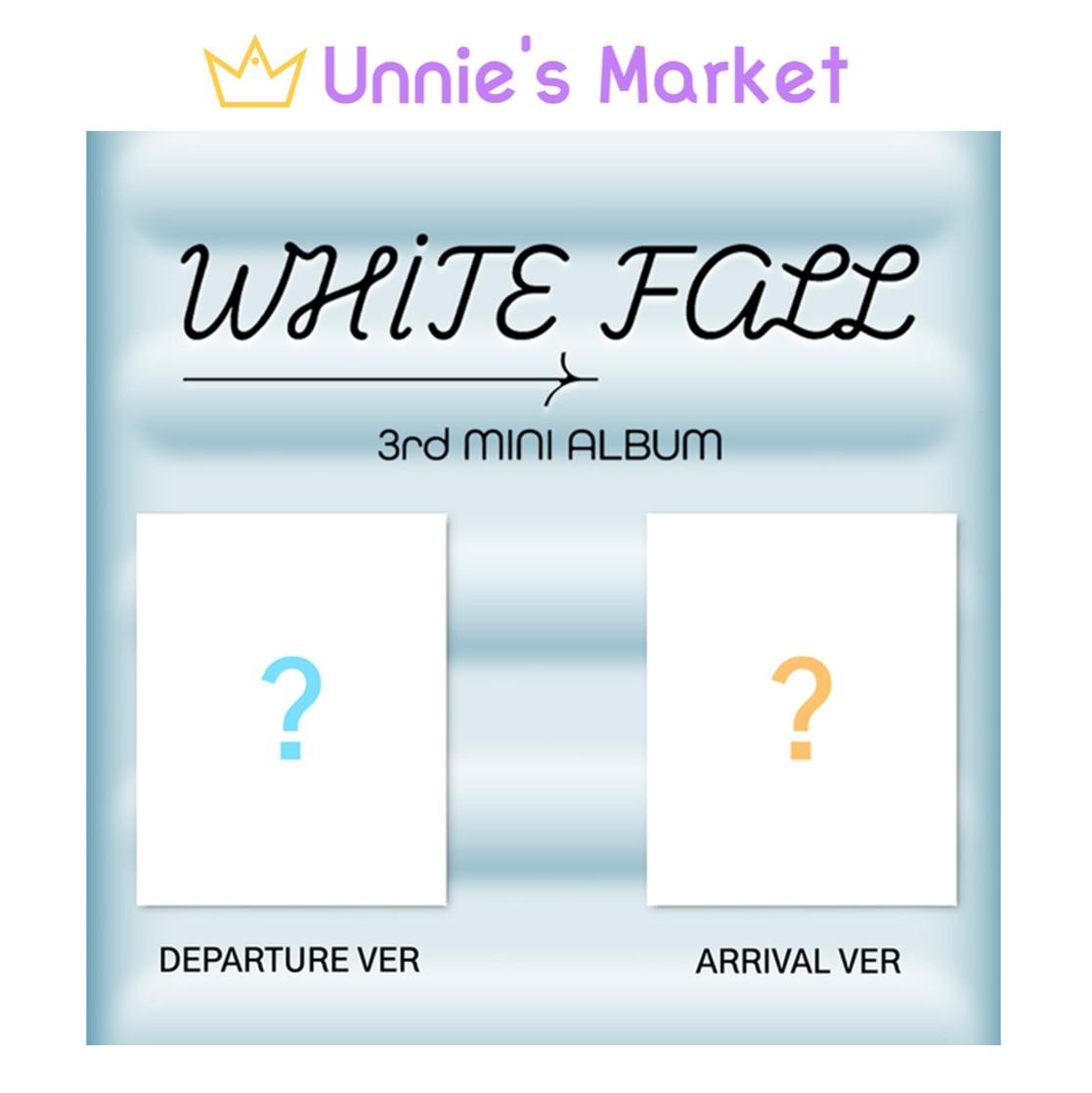 

[Pre-order] SEVENUS - White fall 3rd mini album (DEPARTURE VER, ARRIVAL VER) + Free Gift Random ver. 1EA