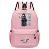 Student School Demon Slayer Print Backpack Casual Waterproof Small Bag