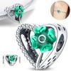 Copperheart Beads Lucky Four Leaf Clover Series Symbolcharm Fit Original Bracelet Diy For Women Fine Jewelry Gift