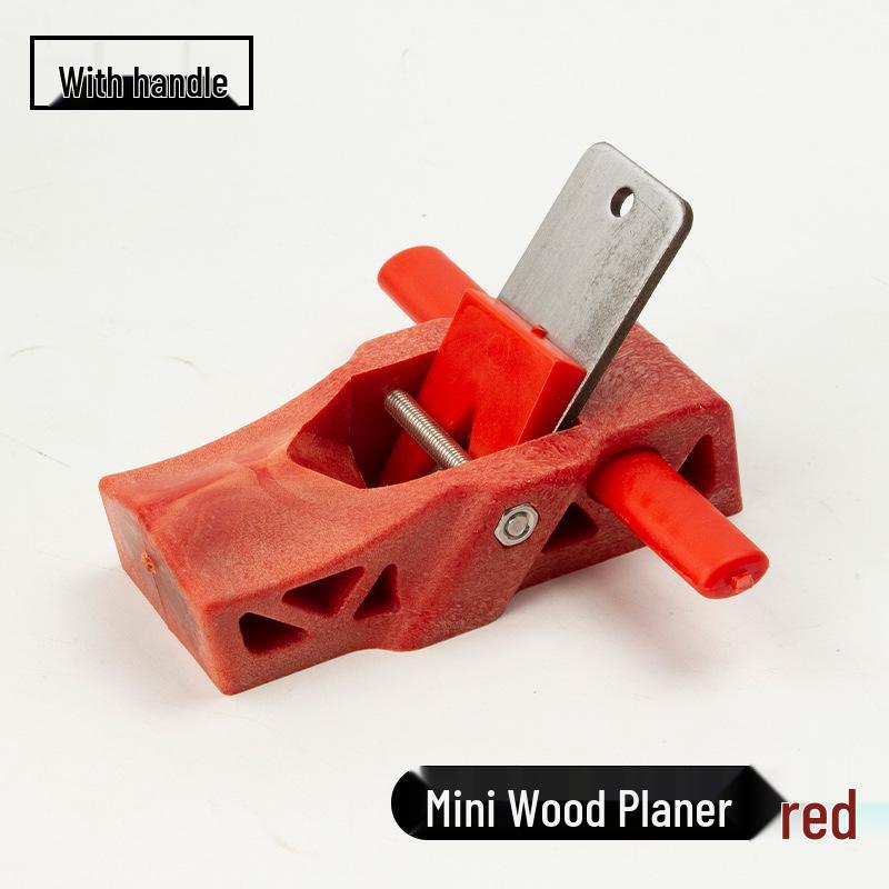 Small Light Woodworking Block Plane, White PP Material