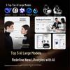 Bach Johann BACH-E8 AI Wireless Bluetooth Ear Clip Headphones