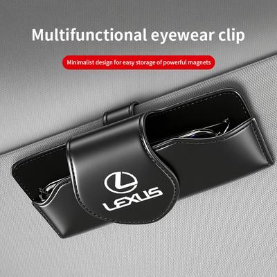 Car Glasses Storage Box Sun Visor Hanging Organizing Bag For F SPORT ES RX NX LS UX LM LX GX LC RZ IS CT GS RC HS LBX