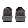 Puma Platform Trace V Fabric Leather Comfortable Stylish Durable Lightweight Low-Top Sneakers Women sneakers Gray 372613-03