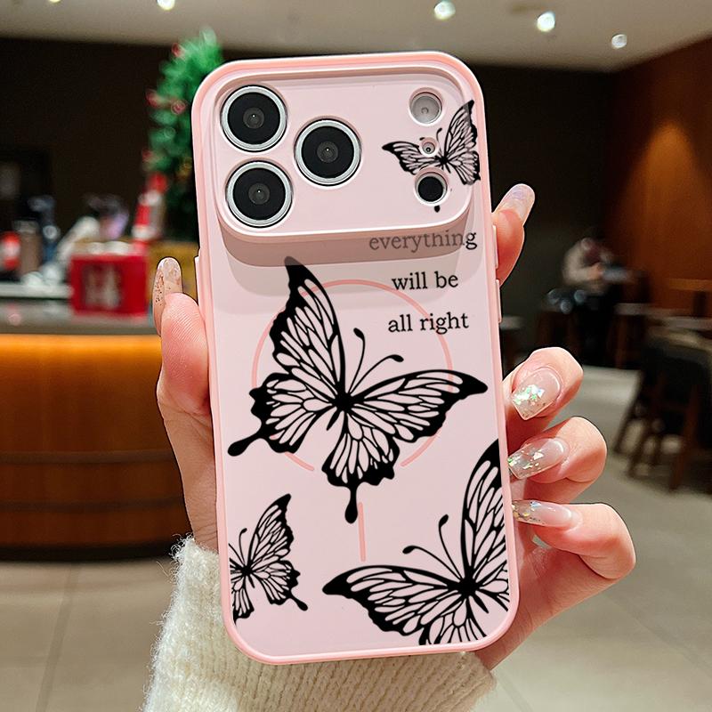 White Marble Pattern Case For iPhone 17 Pro Max Magnetic For Magsafe Hybrid Slim Matte Cover For iPhone 16 15 14 13 Pro Max