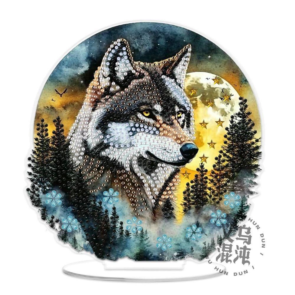 Halloween Diamond Painting Ornament Handmade DIY Crystal Special-shaped Diamond Sticker Diamond Art Desktop Decoration