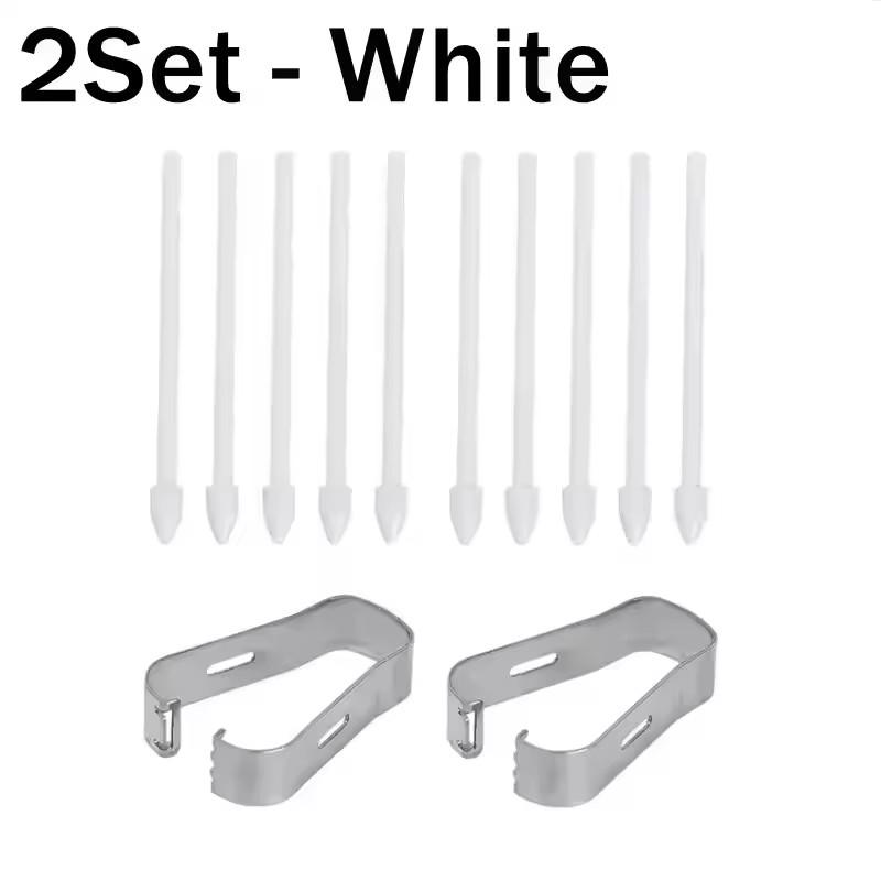 Touch Stylus S Pen Tips Replacement Nibs with Clip for Samsung Galaxy S24 S24Ultra Tab S9 S9U S9Fe S Pencil Metal Spare Nib