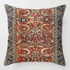 Bohemian ethnic style throw pillow retro printing sofa bed home decoration cushion short velvet pillow