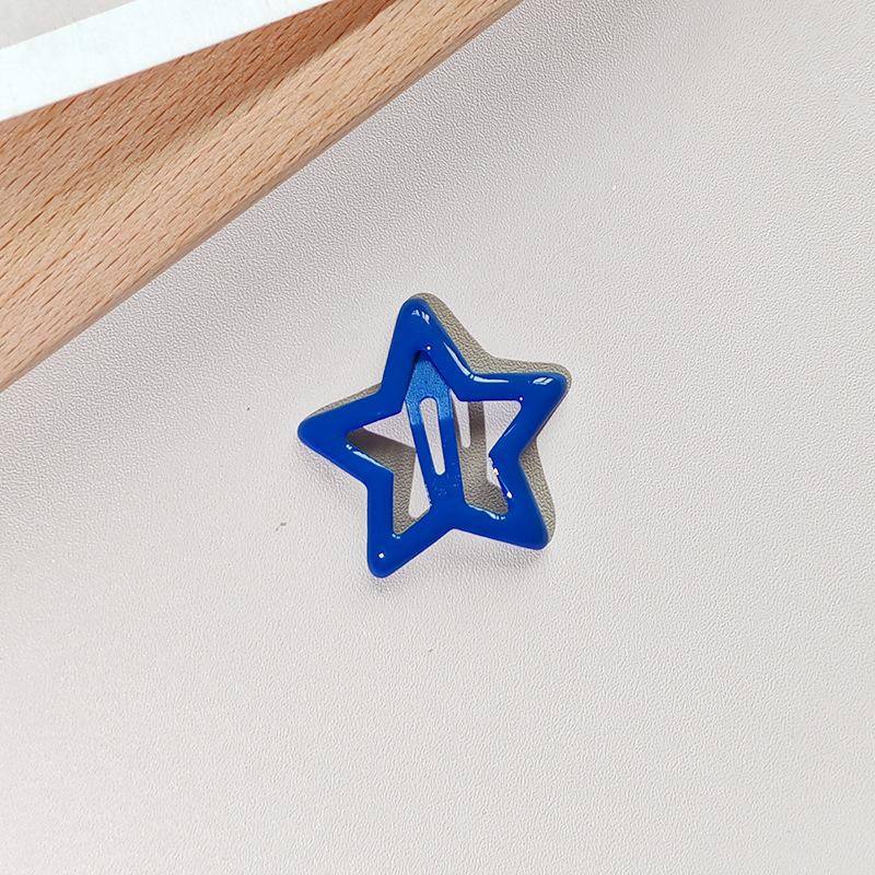 6/10pcs Y2k Mini Star Side BB Cute Hair Clip Korean Candy Colorful Dopamine Baby Headwear Girl Hair Pin Bangs Clip Kid Headwear