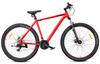 Bicicleta de Montanha Mtb 29 Polegadas Kenda Shimano Alumínio Leve 21 Marchas Amortecedor Freios a Disco Quadro L 21 Polegadas Tatra Bikes Overland Vermelho Fosco