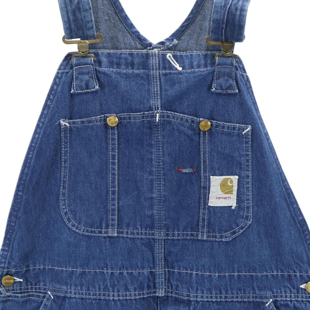 carhartt 70s Vintage USA Made Print Tag Denim Overall W38 Men's Used