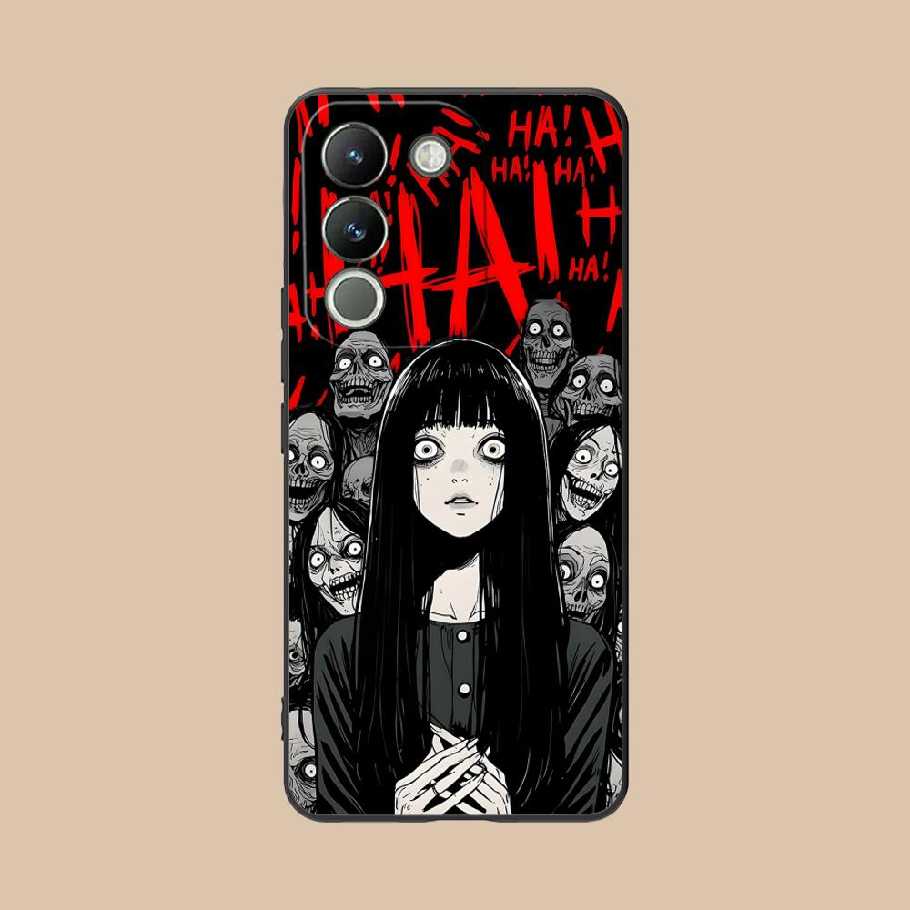 Terror Gothic Art Mobile Phone Case for VIVO V60 V50 V40 V30 V29 V27 V25 V23 Pro Lite 5G Colorful Printing Cover Pretty Cover