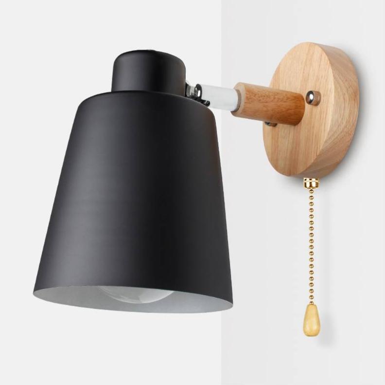 

Настенный светильник Macaron Simple Iron Decor Настенные бра для спальни, прикроватной тумбочки, кабинета, прихожей, прохода, скандинавского дома, декоративные светильники для помещений No Bulb