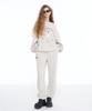 Isjabaibeu [Ibc22Upt06Ot] Embroidered Logo Joggers - Oatmeal