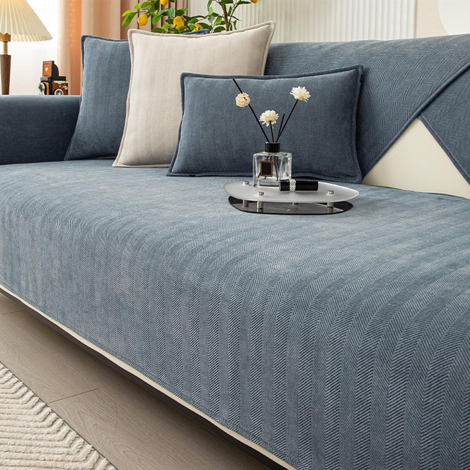 

70*150 см современная минималистская диванная подушка, универсальный чехол для дивана в стиле ваби-саби на все времена, нескользящий однотонный чехол для подушки One Size