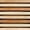 2 Pcs Peel And Wood Grating Stripe Stick Backsplash Tile Self-Adhesive Wallpaper Faux
