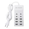 10 Port USB Power Strip 50W Smart Space Saving USB Charging Station for Home Travel Use