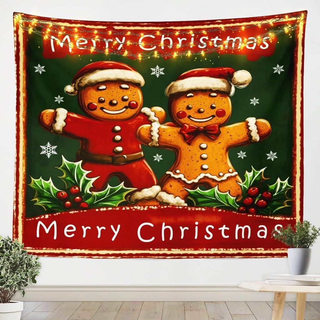 Christmas Santa Claus Wall Hanging Tapestry Christmas Wall Hanging Tree Wall Hanging Gorgeous Christmas Tree Fireplace Gifts