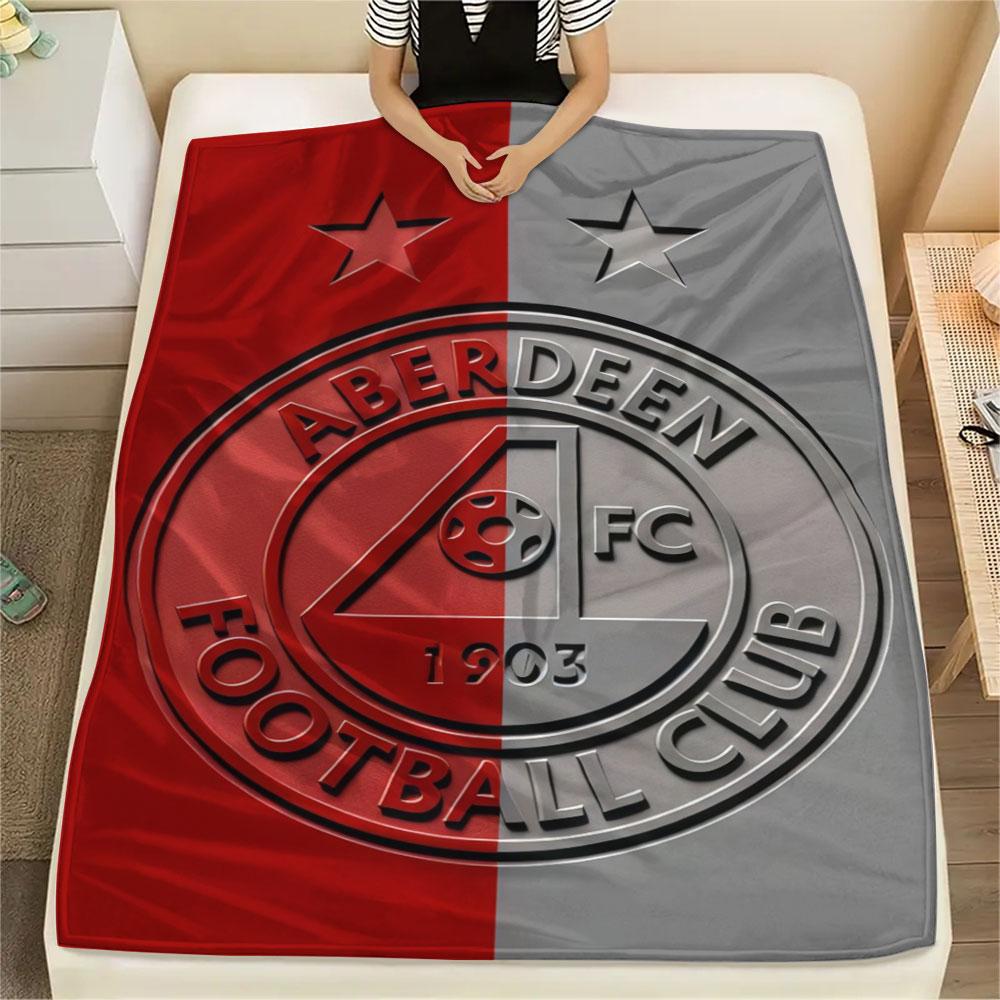 Manta de Franela Aberdeen, Alta calidad, Cómoda para Todas las Estaciones, Decoración del Hogar, Calidez y Confort