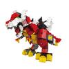 Yoshiritsu LaQ Master Tyrannoid Plastic Container L009616 Ver. (1230pcs + 18pcs) [New Specifications]