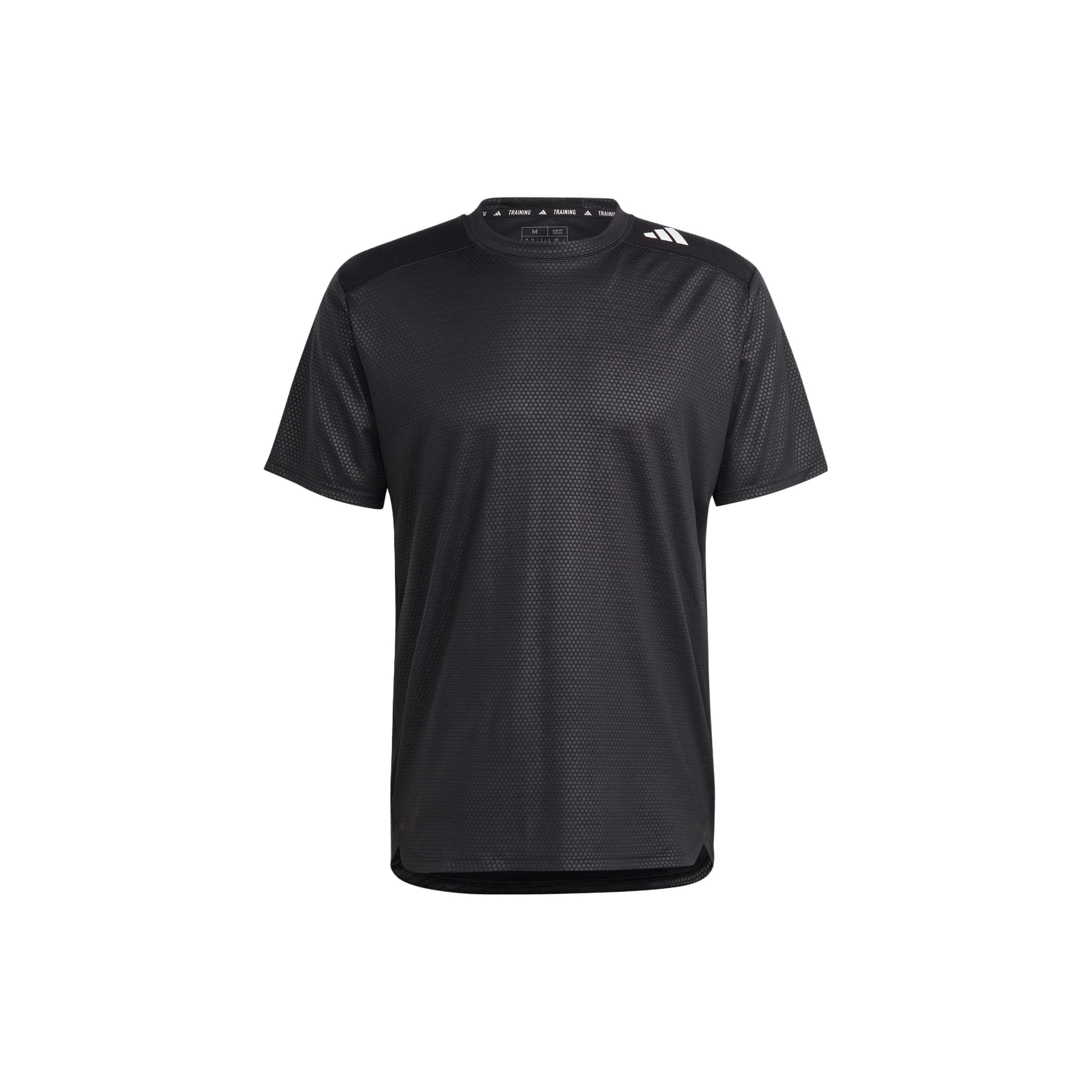 

New Adidas Set in Sleeve T Shirt Men s Black IL1381 S