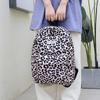 Schoolbag Retro College Style Junior High School Students Large Capacity 1011 New Leopard Print Trend Versatile Ridge Backpack
