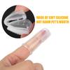 10pcs Stretch Finger Fit Cat Teeth Finger Brush Dog Teeth Clean Sleeve  Home Teeth Routine