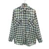 70s Vintage Check Pattern Long Sleeve Shirt M Multi Men's Used