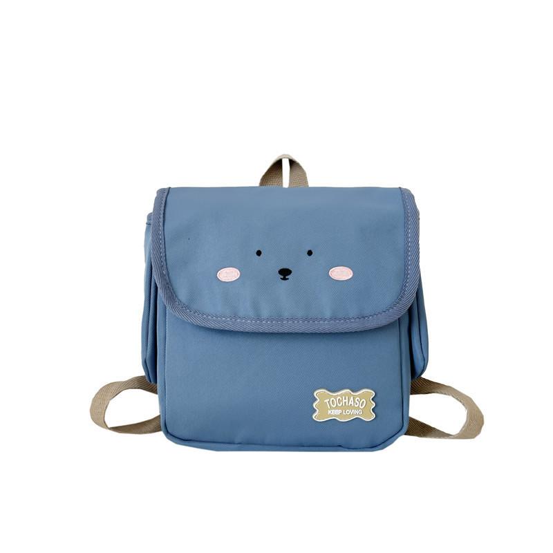 Adorable Cartoon Dog Toddler Backpack Lightweight Canvas For Kids And Parents Outings