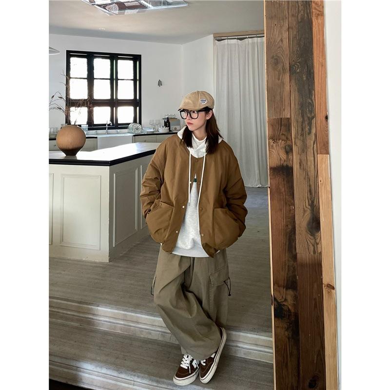 Retro Spring and Summer Wide-leg Basic Drawstring Overalls Men's and Women's Versatile Loose Leggings Casual Pants Thin