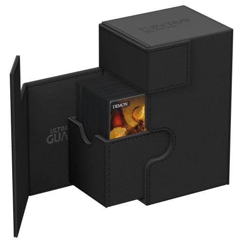 Ultimate Guard Flip`n`Tray Deck Case 80+ Xeno Skin Monochrome (Black)