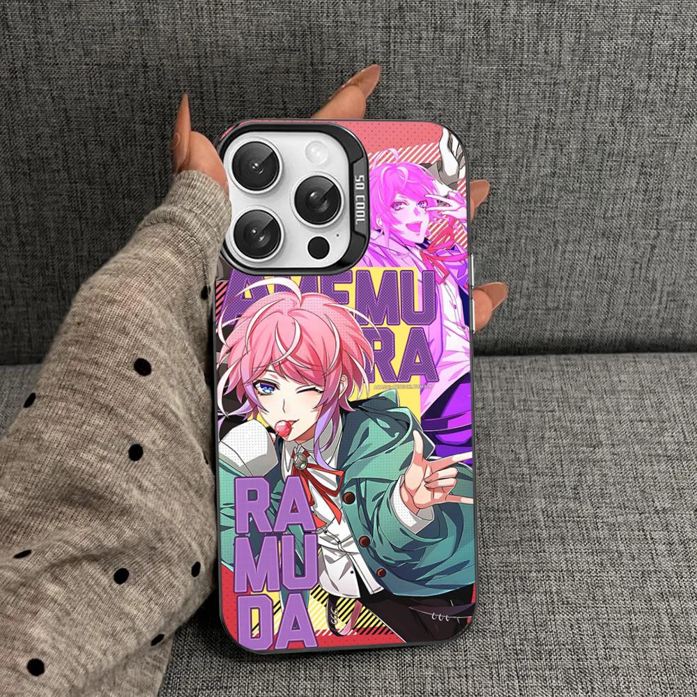 

Anime Hypnosis Mic Phone Case For iPhone 16 15 14 13 12 11 Pro Max X XR XSMAX 8 7 Plus Matte Shockproof Back Cover iPhone 16 pro