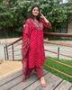 Indyjski Damski Designerski Garnitur Salwar Kameez Kurta Spodnie Dupatta Zestaw Odzież Imprezowa Designerski Top Tunika Kurti