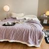 Thick Super Soft Bed Blanket Winter Warm Bed Covers Double Sofa Blankets Office Nap Shawl Sofa Cover Fluffy Bedspread On The Bed