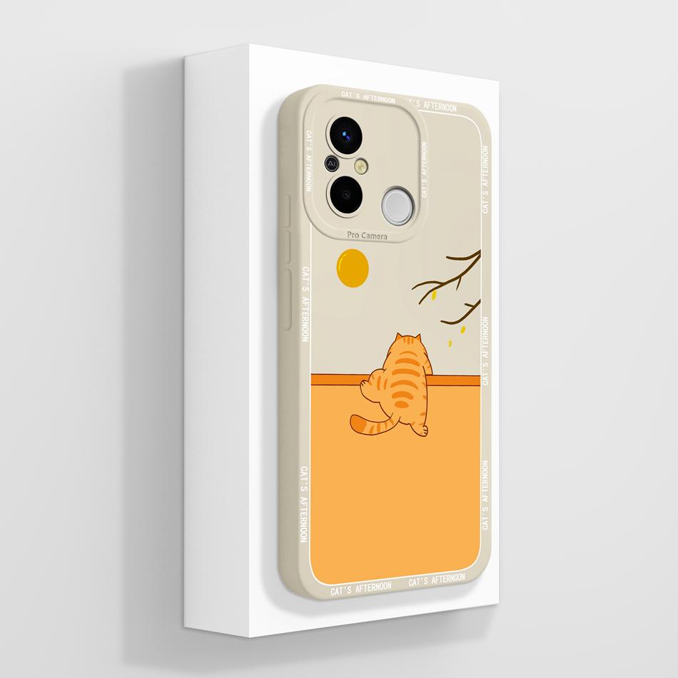 Coque Pour Redmi 12C 11A POCO C55 Coque Arrière Créative Protection Complète Protecteur Souple en Silicone Liquide Pour Redmi 12 C 11 A POCO C 55