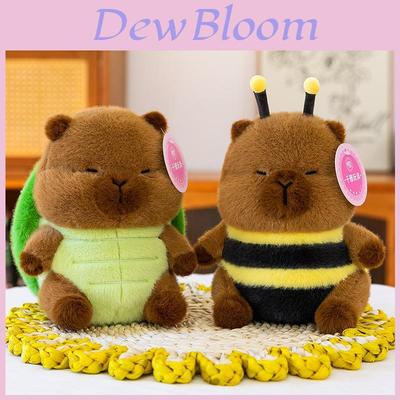 Turtle Bee Capybara Plush Toy With Soft Short Pile For Kids And Teens Gift