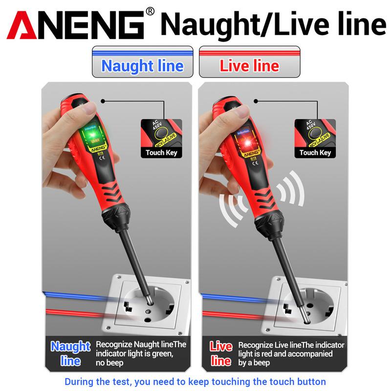 ANENG Digital Multimeter Tester Voltage Automotive Current AN101+B18 Highlight Voltage Portable Professional Electrician Tools