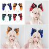 Wolf Ear Hairband Soft Plush Hair Styling Accessory For Kids Adult Halloween Parties Animal Theme Cosplay Hairhoop