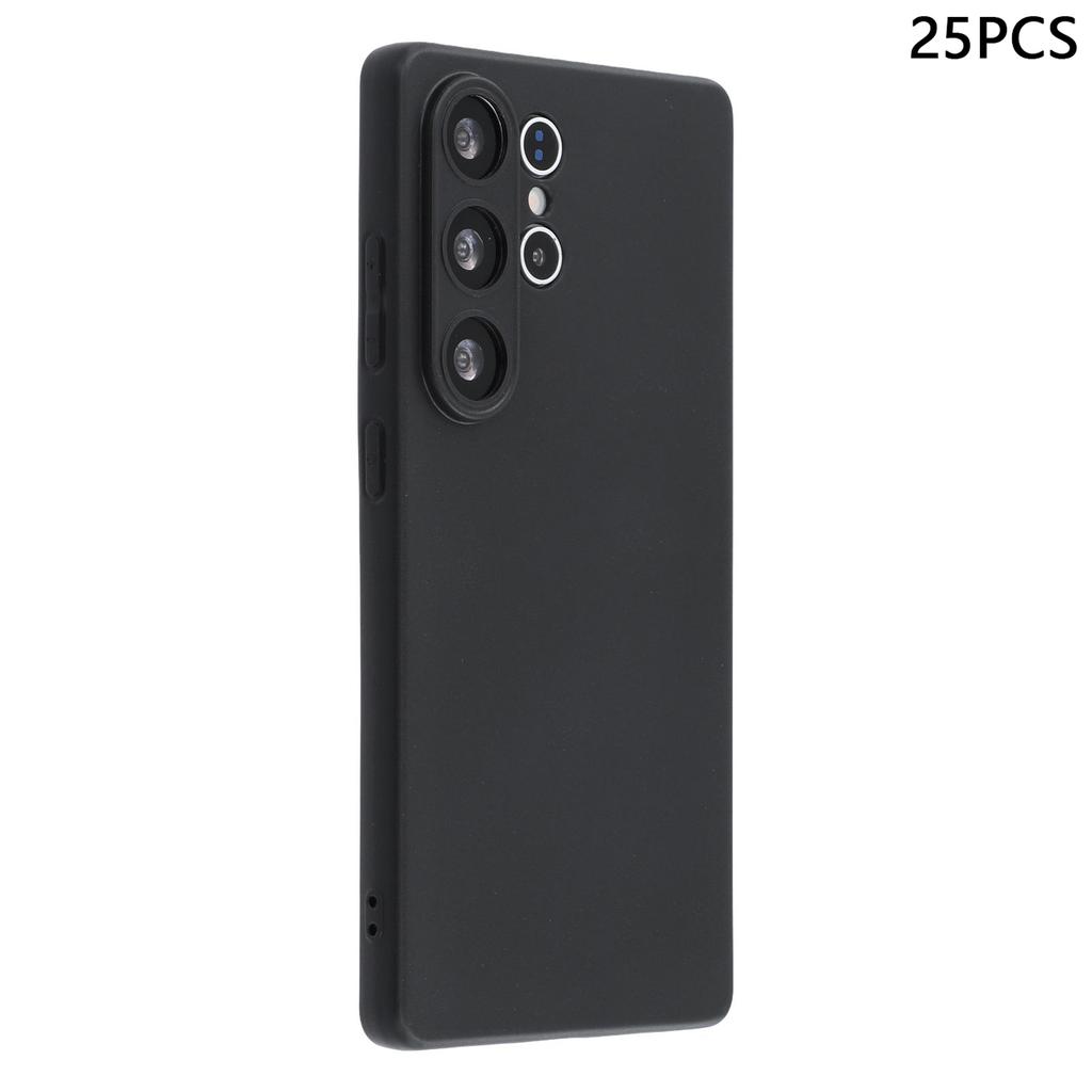Bulk Purchasing 25Pcs For Samsung Galaxy S25 Ultra Case 1.2mm TPU Matte Phone Cover