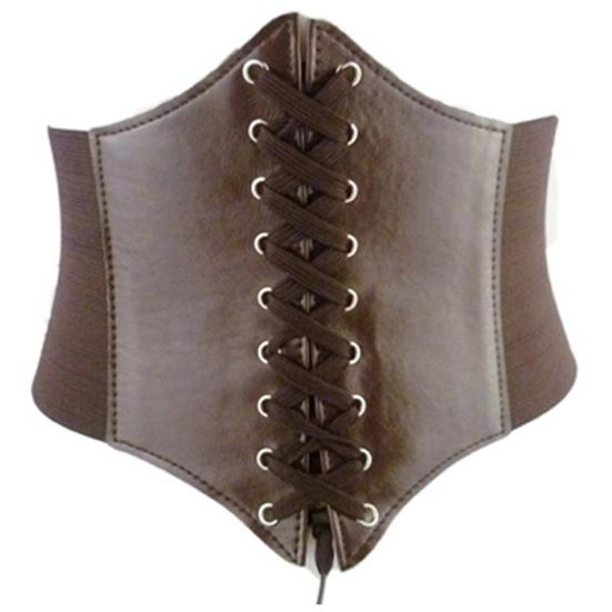 Durable Elastic Waist Belt Solid Color Classic Style Flexible