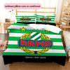 Rapid Wien  Pattern Bedding Quilt Set  Home Decoration  Gift (1 * Duvet Cover + 2 * Pillowcase  Without Core)