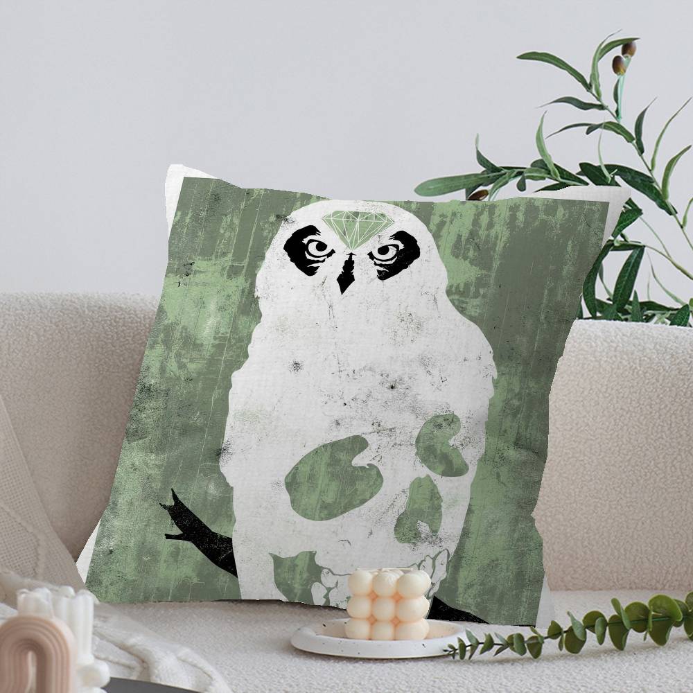 DDeftones Office Cushion Pillowcase Car Cushion CoverXCM Lumbar Pillowcase Sofa Pillowcover