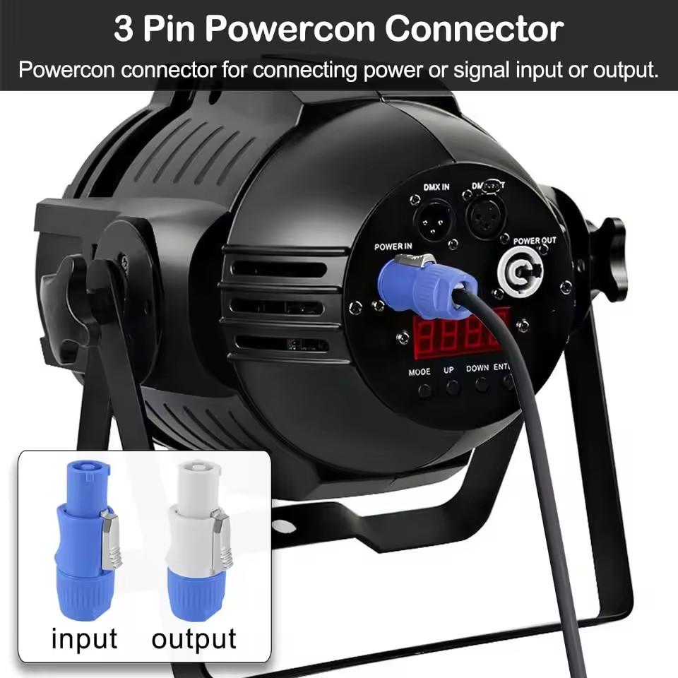 6/1PCS NAC3FCA NAC3MPA Male Plug 20A Power Plug Power Socket Adapter 3Pin Powercon XLR Connector for Stage Light LED Screen