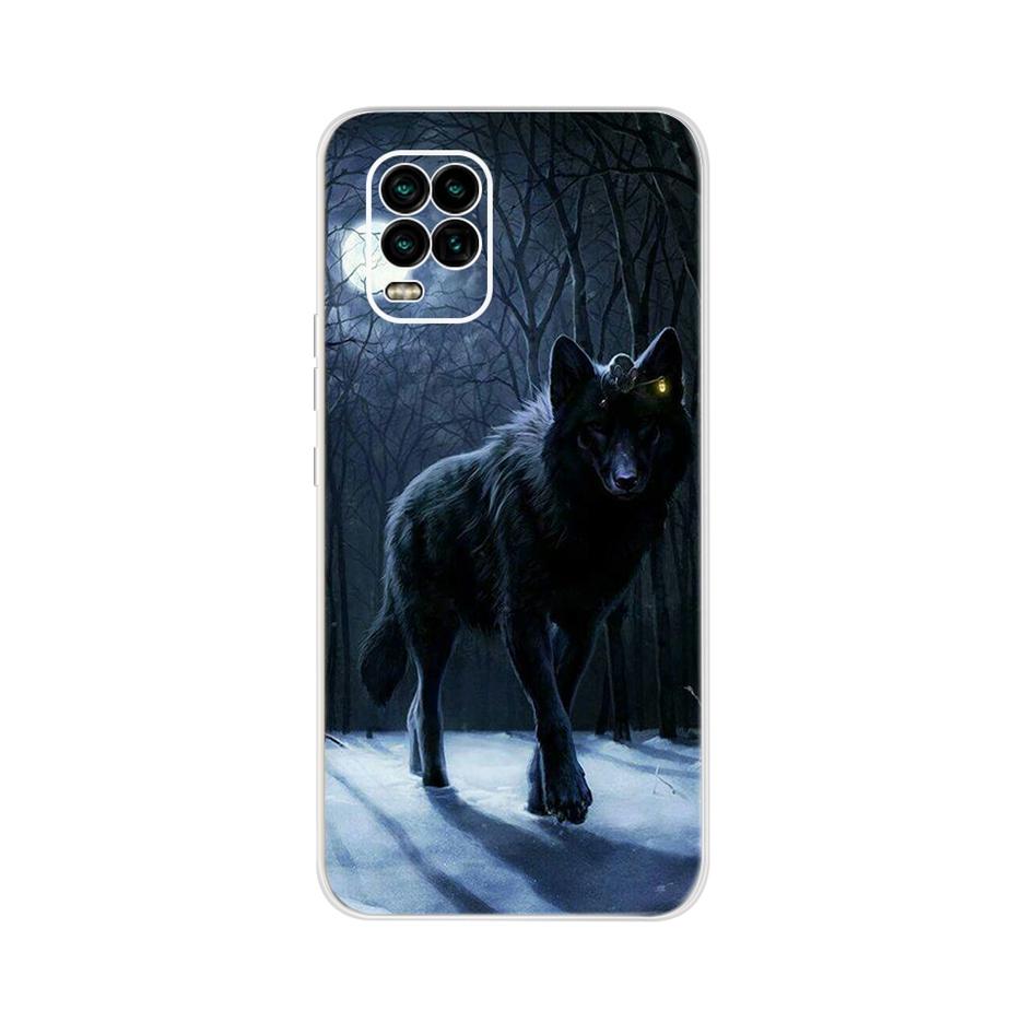 For Xiaomi Mi 10 Lite 5G Case Cute Cat Butterfly Soft Silicone Phone Cases For Xiaomi Mi 10 Lite 10Lite Back Cover Fundas Bumper