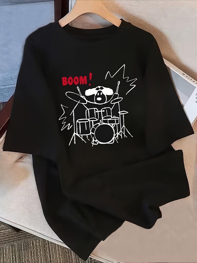 Summer Funny Music Lovers Gifts Graphic T Shirt Tee Women Men Cotton Oversize Vintage Streetwear Casual Casual Trend Harajuku