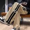 High Street Casual Pants Men Wide-leg Straight Corduroy Trousers Spring Autumn Fashion Jogger Couple Streetwear New Sweatpants